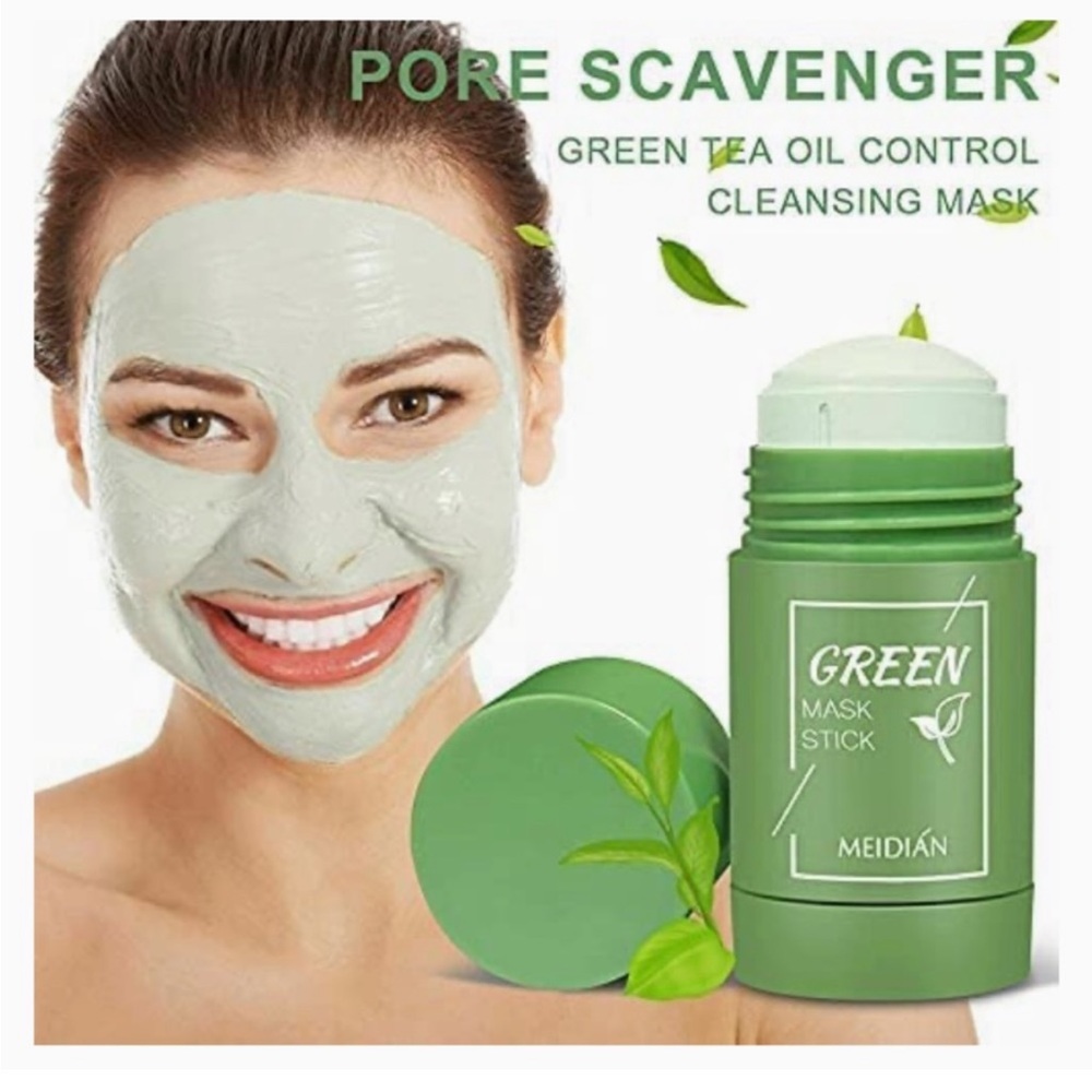 Brand New Green Tea Oil Control Clean Solid Stick Facial Mask.